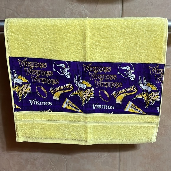 Bath New Nfl Vikings Hand Towel Poshmark